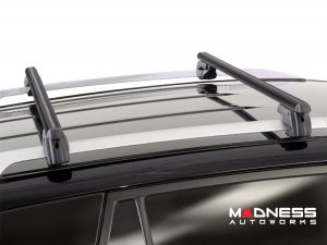 Jeep Renegade Roof Rack Cross Bars - for models w/ factory roof rails - Black (2015-2023)